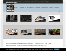 Tablet Screenshot of mediacraft.de