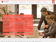 Tablet Screenshot of mediacraft.fr
